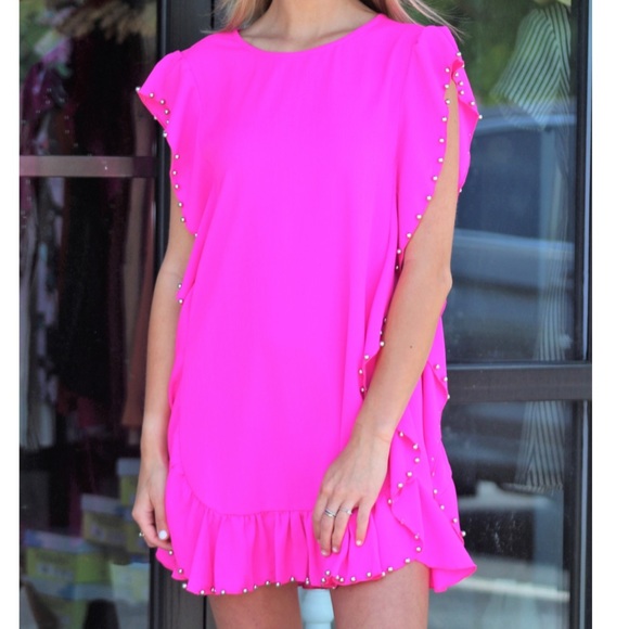 TCEC Studded Ruffle Dress - Picture 7 of 8